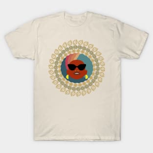 afro vintage style T-Shirt